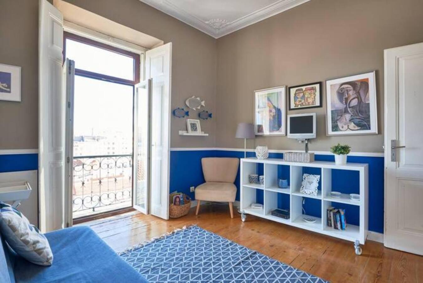 Central & Calm With Great View Lisabona Exterior foto